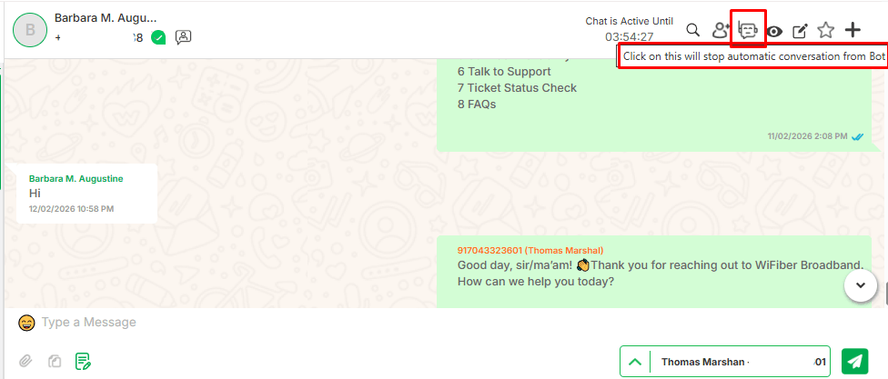 Chat bot icon preview