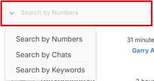 Input Search Name Preview