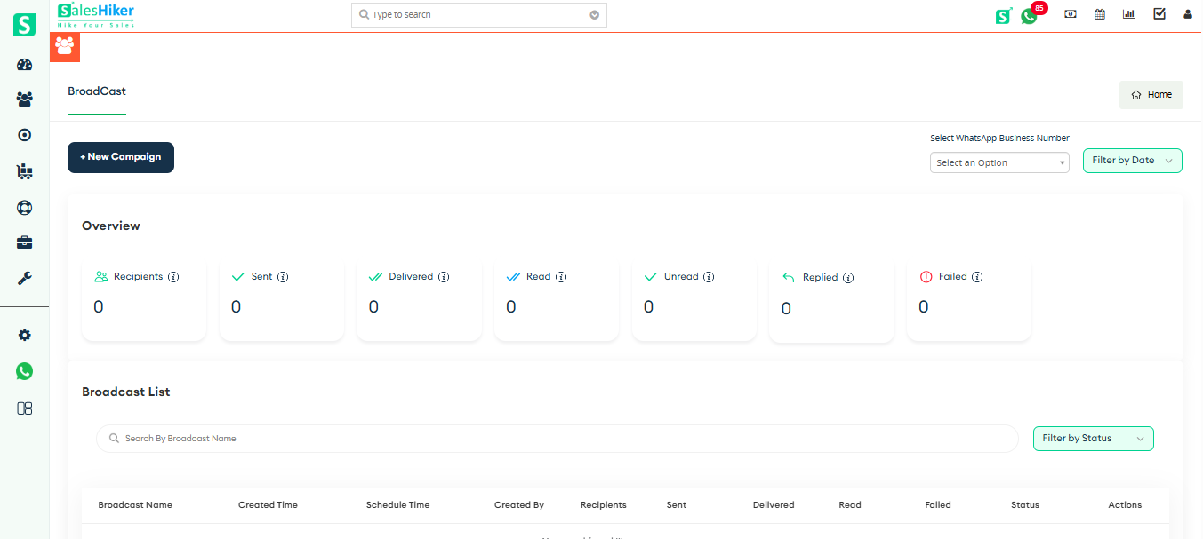 Campaign Dashboard Preview