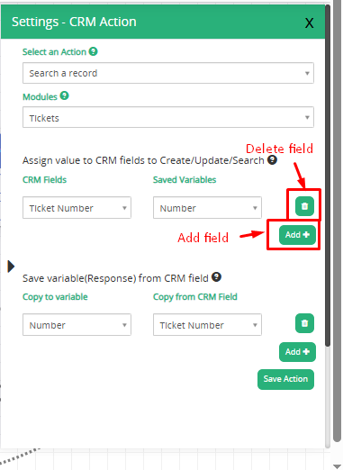 chatbot-crm-action-add-delete-buttons-settings